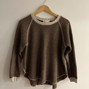 Cotton Country - Long Sleeve Shirt - Medium - Brown - Made in Canada
